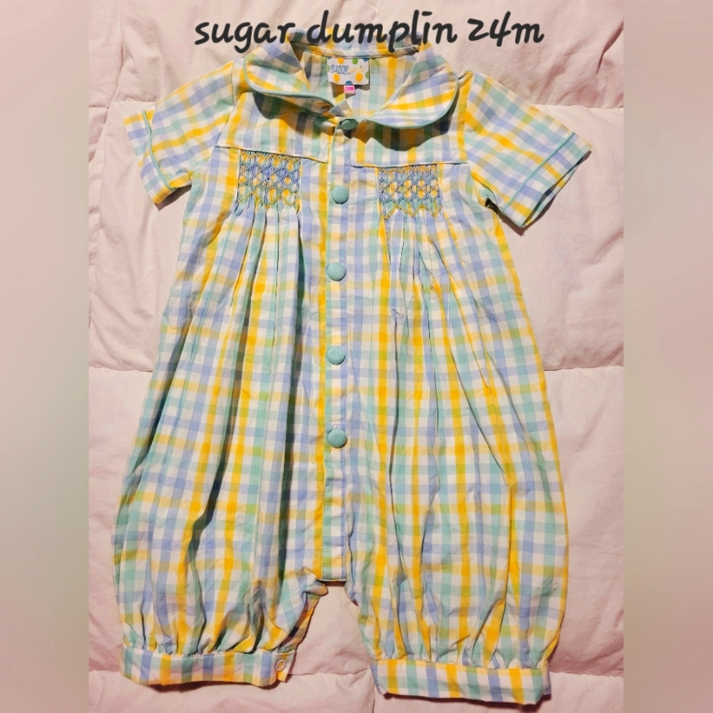 Sugar dumplin bubble romper